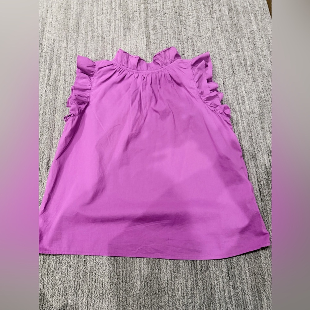 XiRENA Fuchsia Ruffle Blouse - Picture 11 of 15